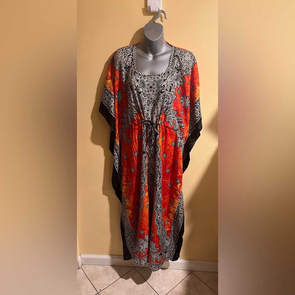 Gypsie Maxi Dress Long Kaftan Hippy Boho Sundress